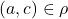 (a,c) \in \rho