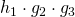 h_1 cdot g_2 cdot g_3